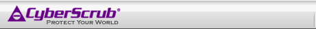 CyberScrub Home